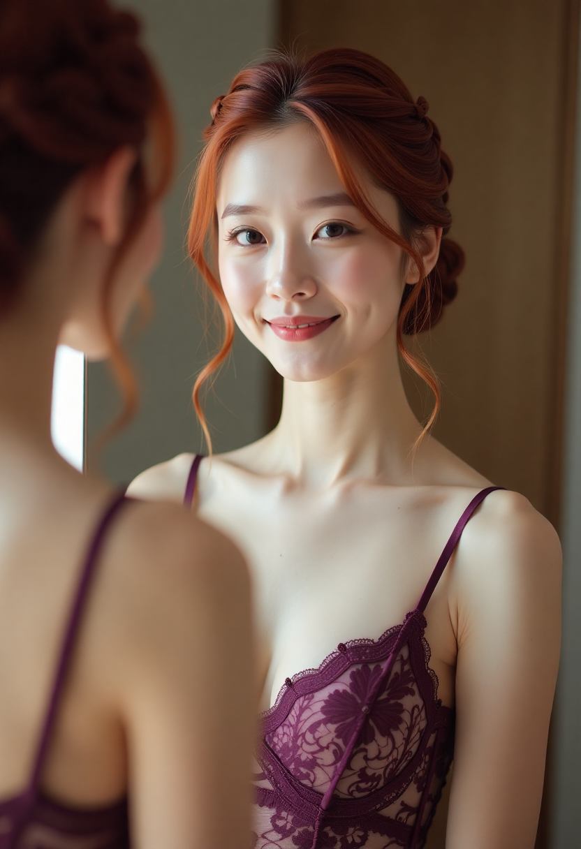 红色滑梯与消防站